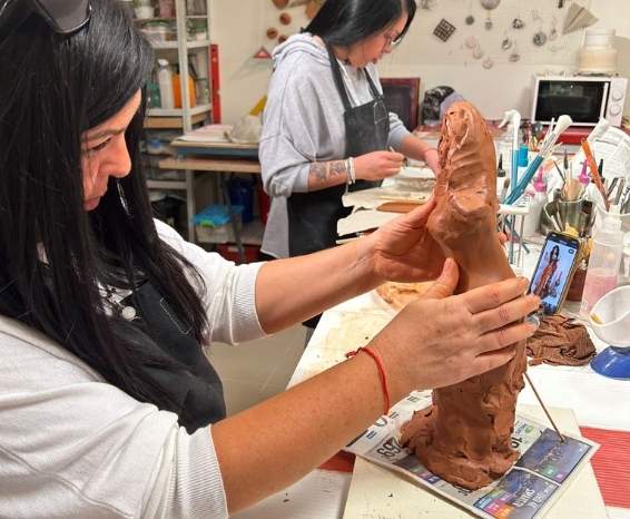 Curso taller cerámica Málaga La Puncheta